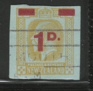 NEW ZEALAND Postal Stationery Cut Out A17P18F21273-