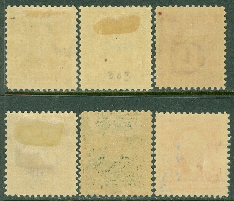 EDW1949SELL : USA 1902-03 Scott #300-04, 305, 308 F-VF, Mint OG. Sound. Cat $237 