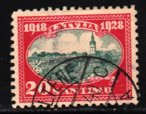 Latvia #160   used
