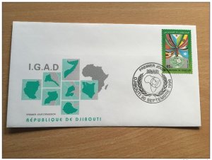 Djibouti Djibouti 1998 FDC IGAD Mi. 670-