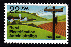 United States #2144 Rural Eectrification MNH, Please see description.