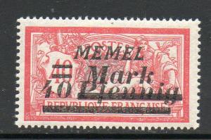Memel #95 Mint Never Hinged E247