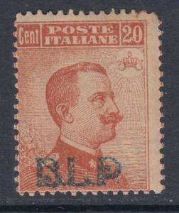 ITALY - BLP Buste Lettere Postali Sassone n.2  SIGNED RAYBAUDI MH*  cv 2250$