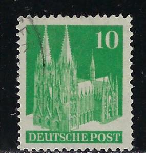 Germany AM Post Scott # 641a, used