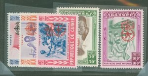 Guinea #B25-B29  Single (Complete Set)