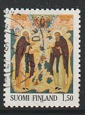 1985 Finland - Sc 702 - used VF - 1 single - Order of St Sergei and St Herman