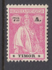 Timor Sc 182F MNH. 1923 72a bright rose Ceres, perf 12x11½, fresh clean gum