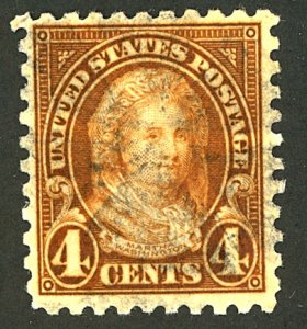 U.S. #585 USED