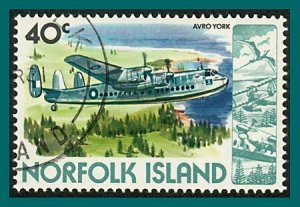 Norfolk Island 1981 Airplanes 4, 40c used #264,SG245