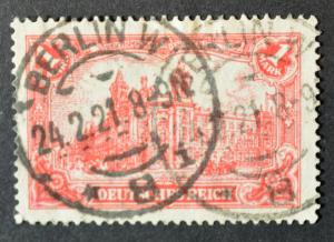 Germany Scott #92, VF Used