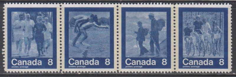 Canada, Summer Olympics (SC# 629-632) MNH STRIP