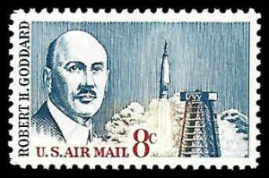 PCBstamps   US C69 8c Dr. Robert H. Goddard, MNH, (15)