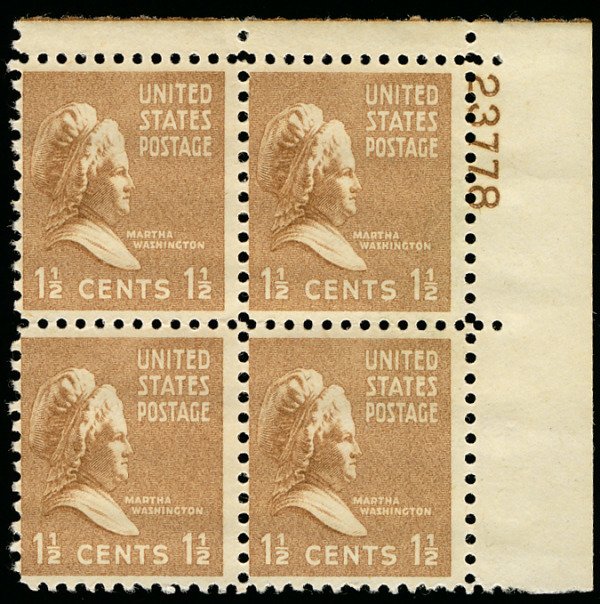 US #805 BETTER DURLAND NUMBER,  VF mint never hinged,  Very Good Number!