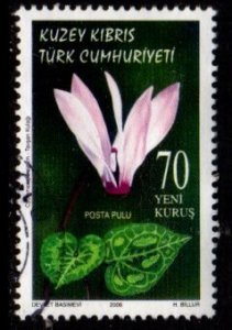 Turkish Republic of Northern Cyprus - #613 Flowers - Used