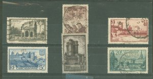 France #342-347 Used Single (Complete Set)