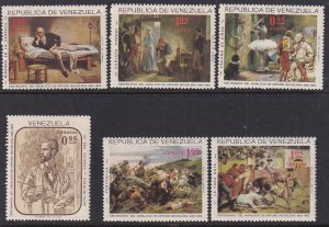 Venezuela 899-901,C927-C929 Paintings MNH VF