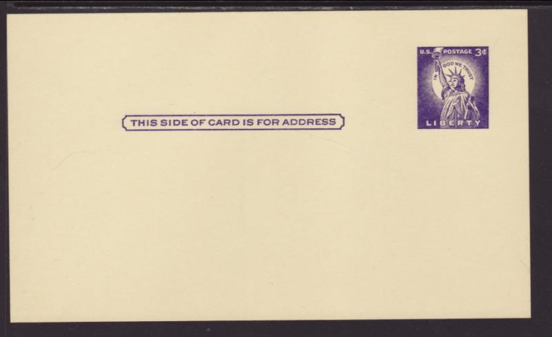 US UX46 Statue of Liberty Postal Card Unused