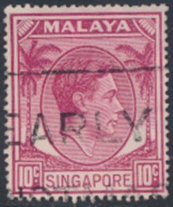 Singapore Malaya    SC# 9a   Used   perf 18 see details & scans