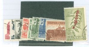 Papua New Guinea #139-144/146 Used Single