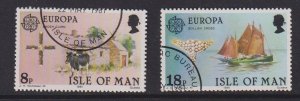 Isle of Man  #191-192  cancelled 1981  Europa