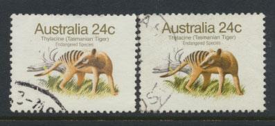 Australia SG 788 and 788b  pair Used  see further details