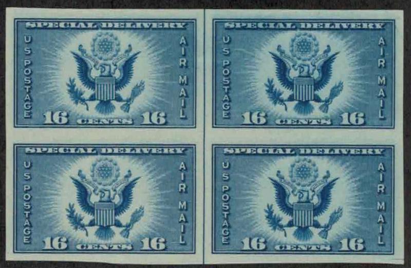 US #771 SUPERB mint never hinged, BLOCK with vertical line, no gum as issued,...