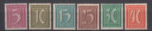 Germany-1921 Inflation Wmk.Lozenges-small stamp lot-MNH(2175