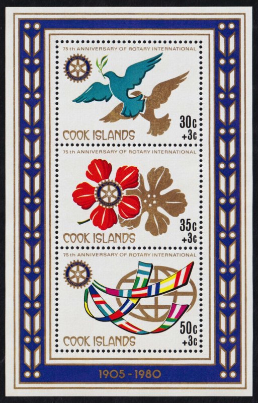 Cook Islands Scott B87 Souvenir Sheet (1980) Mint NH VF C 