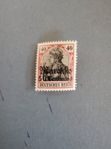 Stamps German Offices in Morocco Scott #51 never hinged