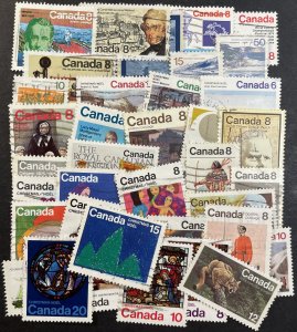 Canada LOT Used 1974-1976 [R1093]