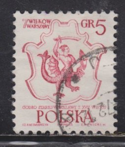 Poland 1334 Arms of Warsaw 1965