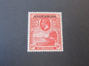 Ascension Islands 1922 Sc 3 MLH