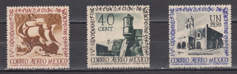 Mexico   #c111-13  (minor gum skips- c111)  mnh     cat $20.00