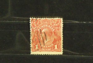 14481   AUSTRALIA   Used # 21a                      CV$ 6.00