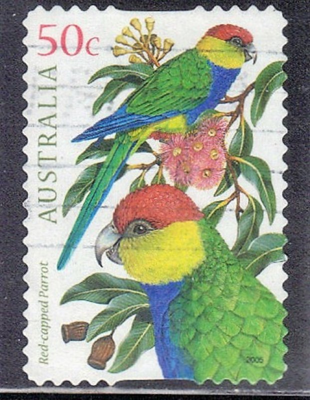 AUSTRALIA SCOTT #2338 2005  PARROTS   SEE SCAN