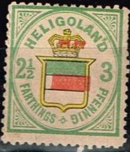 Heligoland 1877,Sc#20 MH Coat of Arms