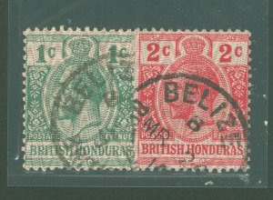 British Honduras #85-86 Used