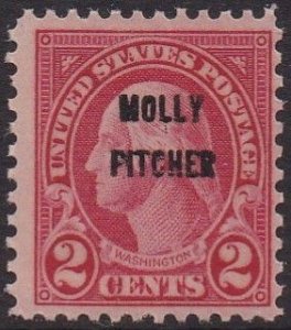 646 Molly Pitcher MNH