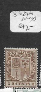 MAURITIUS  (PP1010B) 2C  SG 224   MNH