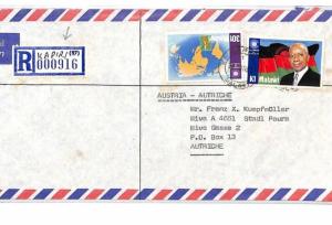 Malawi *KAPIRI* MISSIONARY Registered Air Cover MIVA Vehicle Austria 1983 CF239