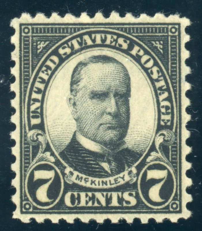 US Stamp #639 McKinley 7c - PSE Cert - Mint NH - (See Description)