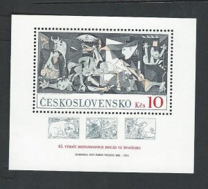 Czechoslovakia sheet  mnh sc 2374
