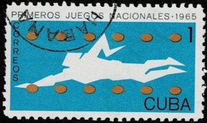 1965 Cuba Scott Catalog Number 980 Used