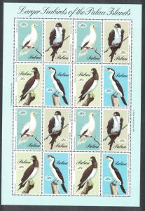 Palau Sea Birds 4v Sheetlet SG#677-680