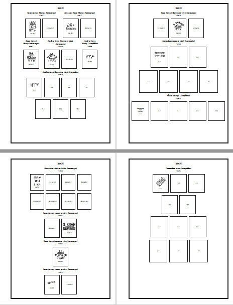 Stamp Album Pages