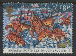 Great Britain SG 1404  Used   - Spanish Armada