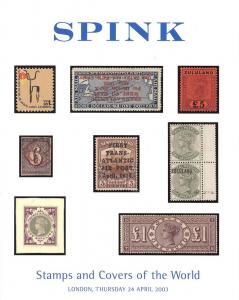 Spink: Sale # 3002  -  Stamps and Covers of the World, Sp...
