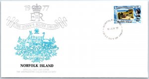 WESTMINSTER COLLECTORS SOCIETY QUEEN ELIZABETH II SILVER JUBILEE NORFOLK ISLAND