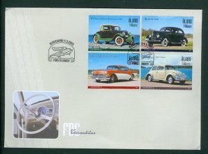 Aland. Finland. FDC 2005. Old,Classic Cars.