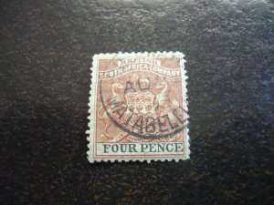 Stamps - British South Africa Company - Scott# 5 - Used 1 Stamp